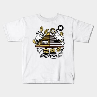 Angry egyptian pyramid Kids T-Shirt